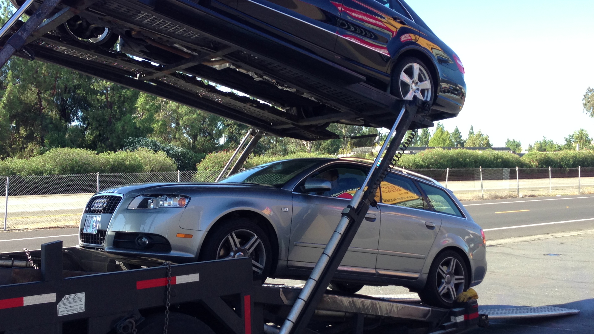 Top-load transport for college students and military